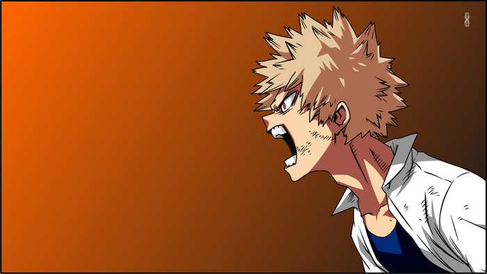 Katsuki Bakugou from My Hero Academia