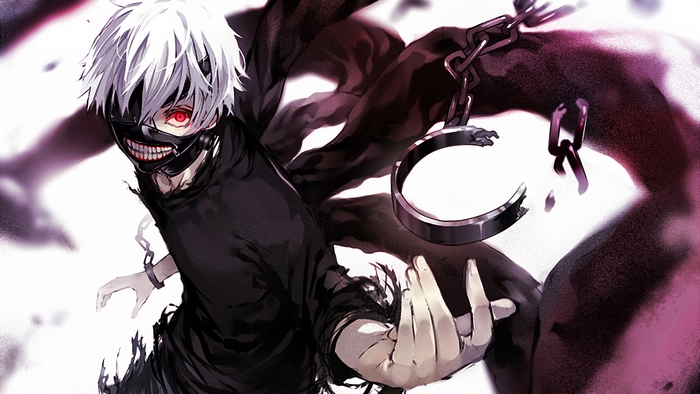 Ken Kaneki from Tokyo Ghoul