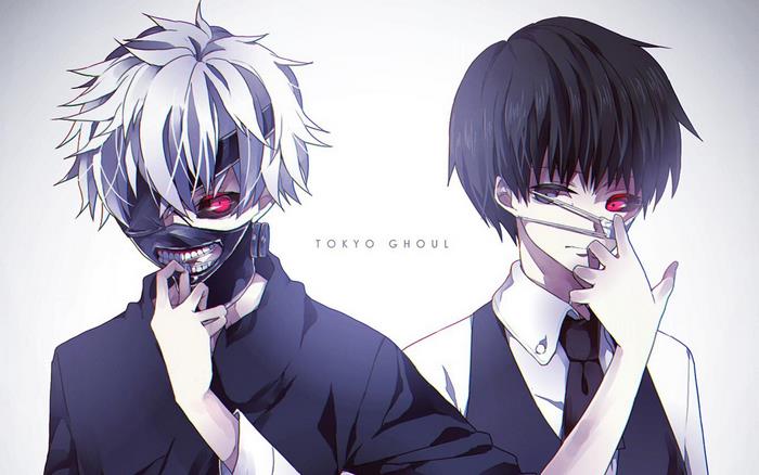 Ken Kaneki from Tokyo Ghoul