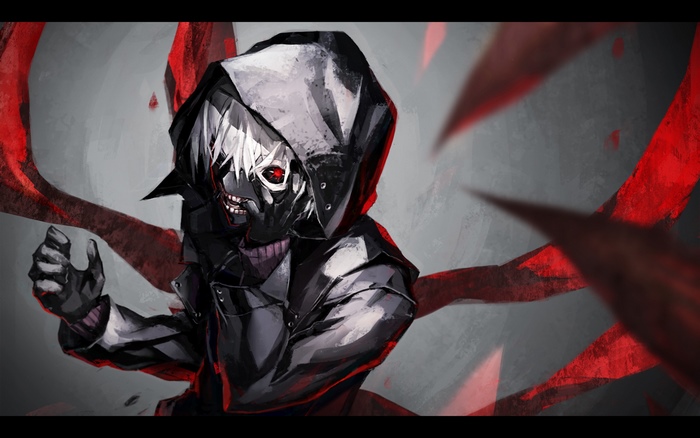 Ken Kaneki from Tokyo Ghoul