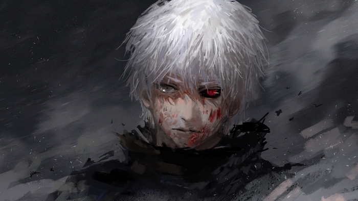Ken Kaneki from Tokyo Ghoul