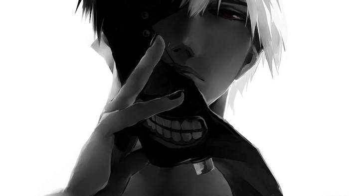 Ken Kaneki from Tokyo Ghoul