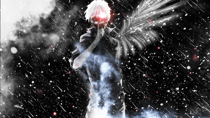 Ken Kaneki from Tokyo Ghoul