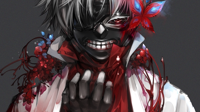 Ken Kaneki from Tokyo Ghoul