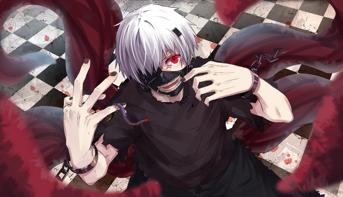 Ken Kaneki from Tokyo Ghoul