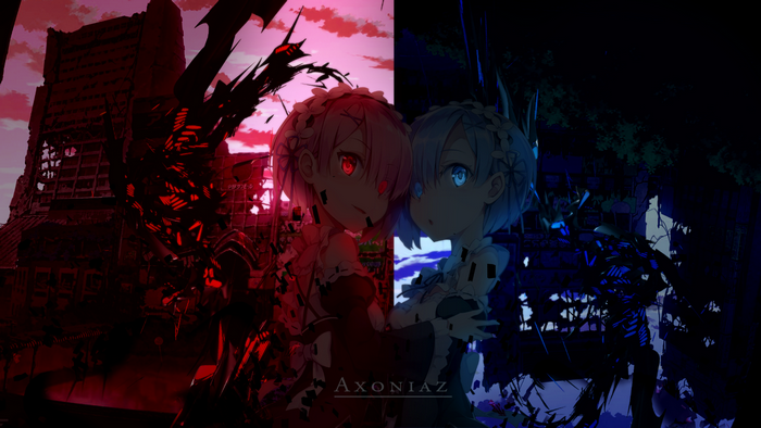 Rem and Ram from Re:Zero