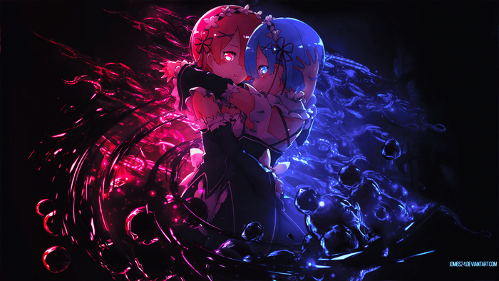 Rem and Ram from Re:Zero