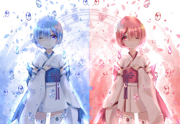 Rem and Ram from Re:Zero