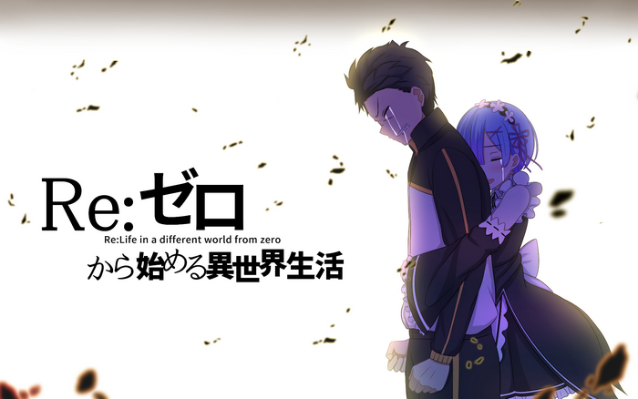 Subaru and Rem from Re:Zero