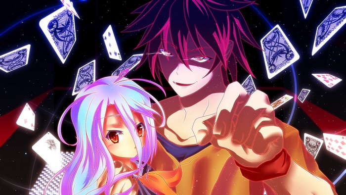 Sora and Shiro from No Game No Life