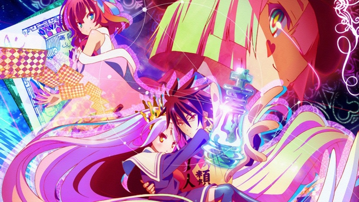 Shiro and Sora from No Game No Life