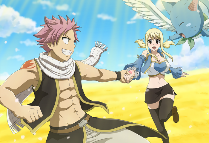 Natsu and Lucy from Fairy Tail