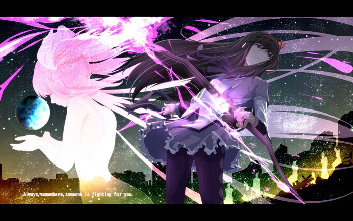 Homura Akemi from Puella Magi Madoka Magica