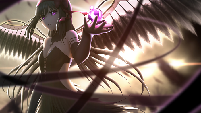 Homura Akemi from Puella Magi Madoka Magica