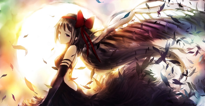 Homura Akemi with Wings