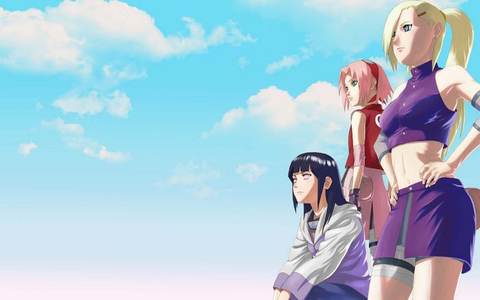 Sakura Haruno Under a Clear Blue Sky