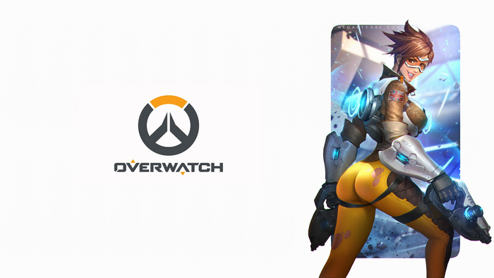 Tracer from Overwatch logo