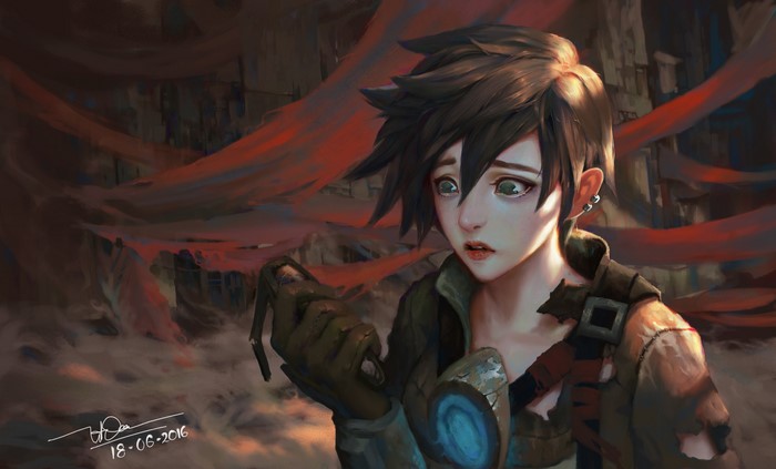 Tracer from Overwatch