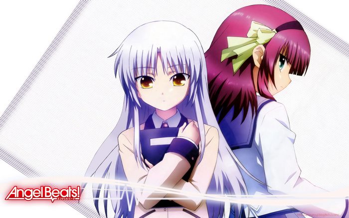 Kanade Tachibana and Yui from Angel Beats!