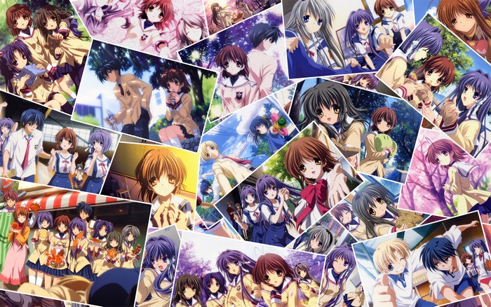 Clannad Collage Nagisa Furukawa