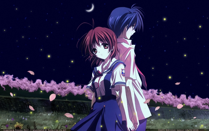 Tomoya and Nagisa from Clannad