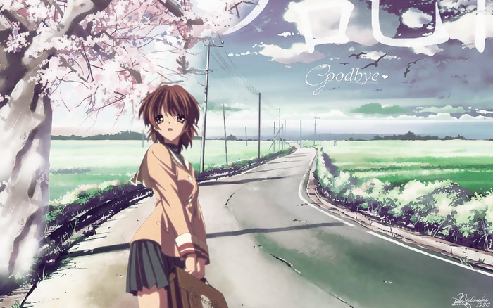 Nagisa Furukawa from Clannad Goodbye