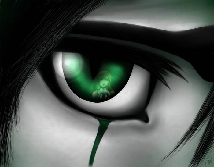 Ulquiorra Cifer's Eye Reflection