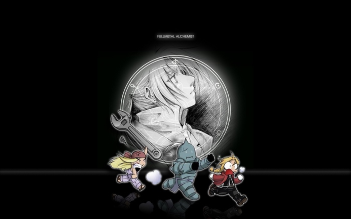 Edward Elric and friends from Fullmetal Alchemist
