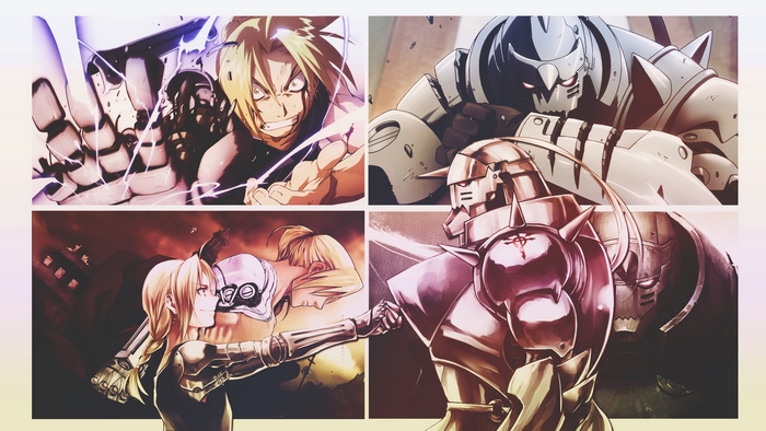 Edward Elric and Alphonse Elric from Fullmetal Alchemist