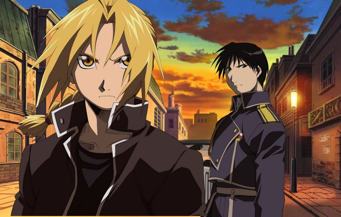 Edward Elric and Roy Mustang from Fullmetal Alchemist