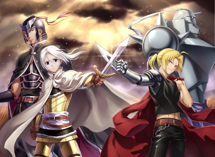 Edward Elric and Alphonse Elric from Fullmetal Alchemist