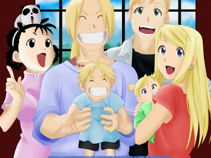 Family of Edward Elric from Fullmetal Alchemist Brotherhood