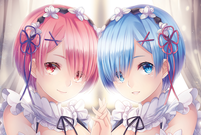 Ram and Rem from Re:Zero