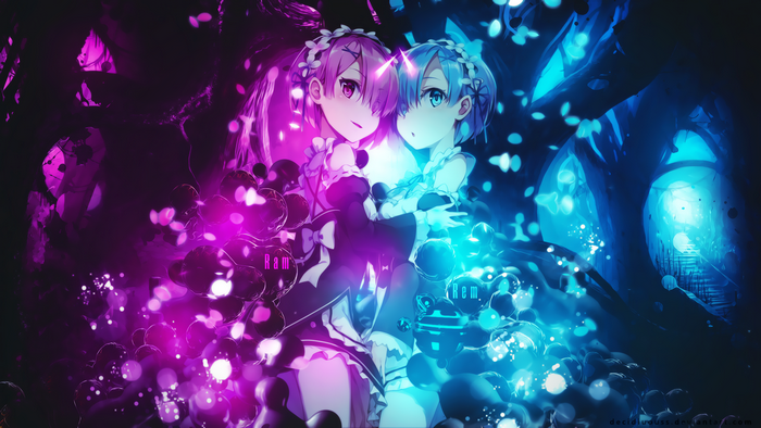 Ram and Rem from Re:Zero