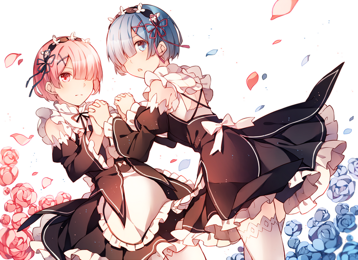Ram and Rem from Re:Zero