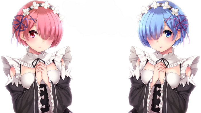 Ram and Rem from Re:Zero
