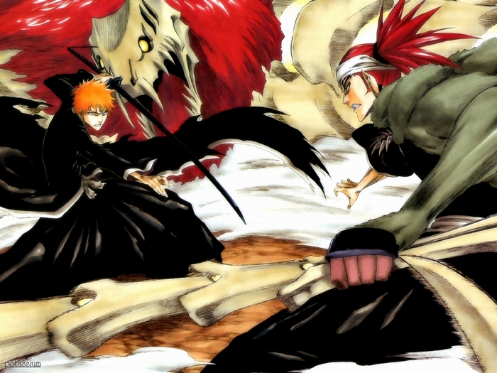 Ichigo and Renji from Bleach