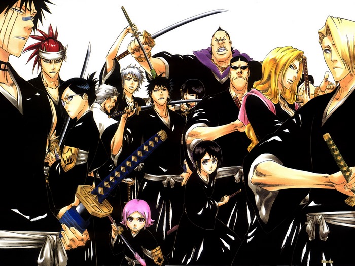 Group of Shinigami from Bleach