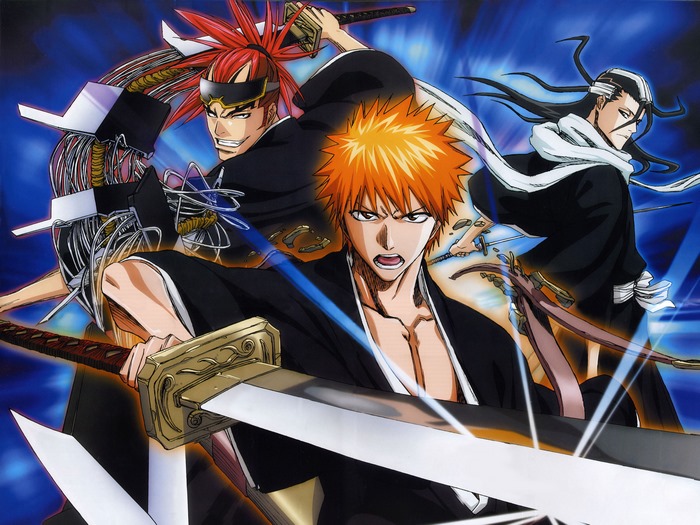 Renji Abarai and Ichigo Kurosaki from Bleach