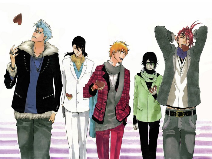 Group of men from Bleach