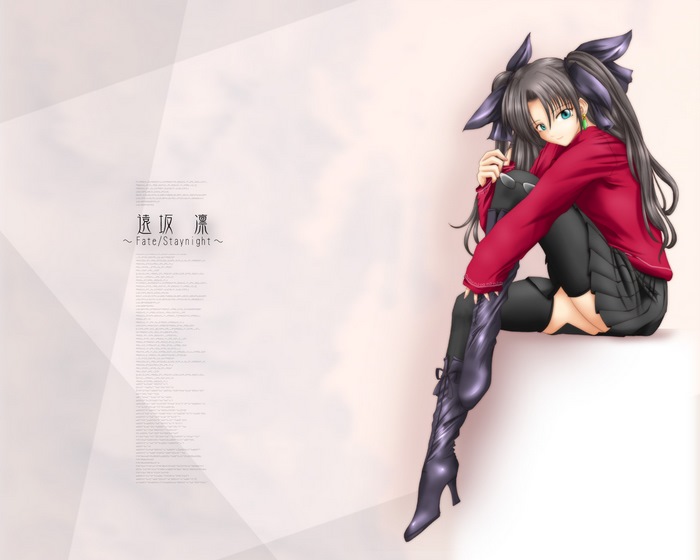 Rin Tohsaka from Fate/Staynight