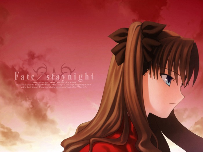 Rin Tohsaka from Fate/staynight