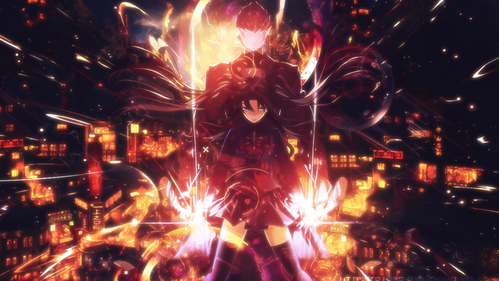 Rin Tohsaka from Fate/stay night