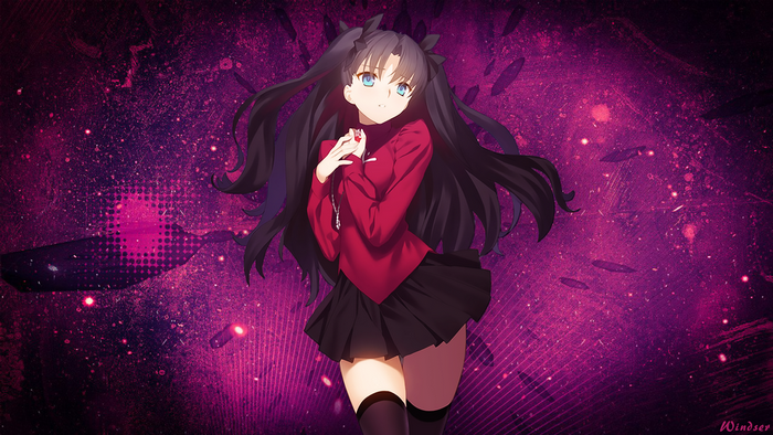 Rin Tohsaka from Fate/stay night