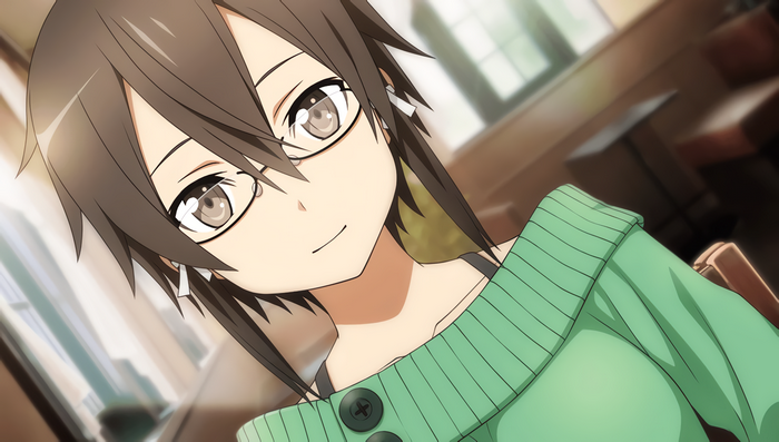 Shino Asada from Sword Art Online