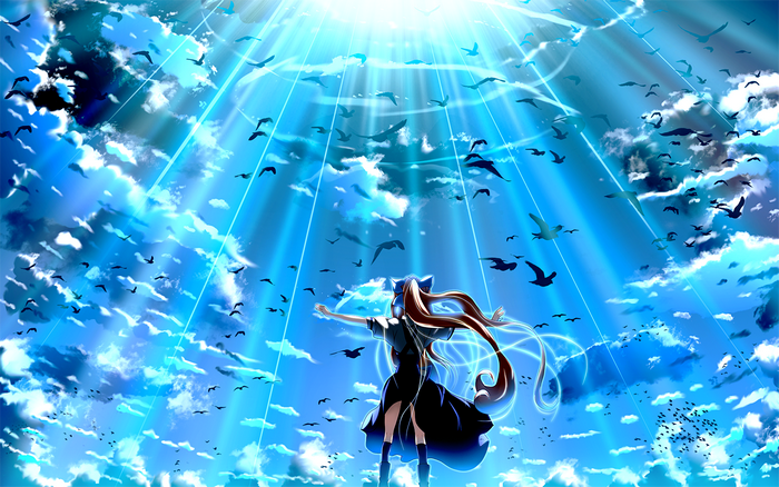 Misuzu Kamio in a Sky Full of Birds
