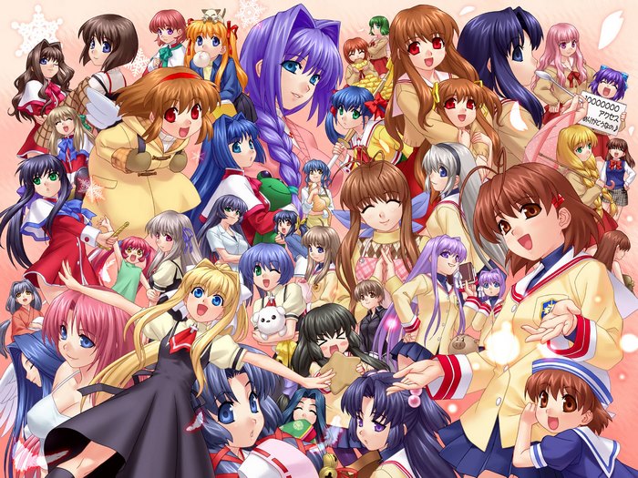 Misuzu Kamio and friends from Air