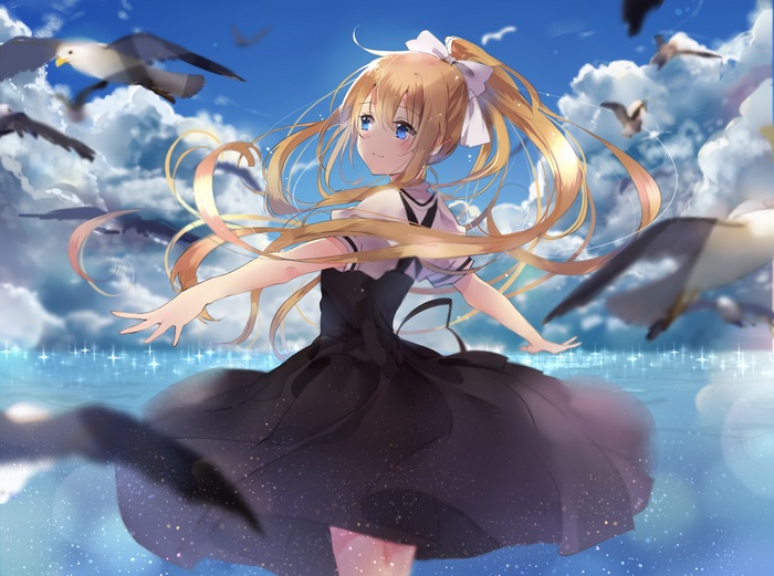 Misuzu Kamio with Seagulls