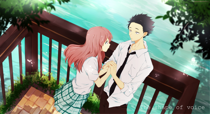Shouko Nishimiya and Shoya Ishida from The Shape of Voice