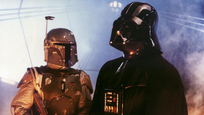 Darth Vader and Boba Fett from Star Wars